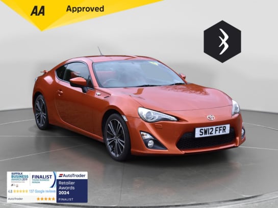 A null TOYOTA GT86 2.0 Boxer D-4S Coupe 2dr Petrol Manual Euro 5 (200 ps) ***128 AA POINT CHEC