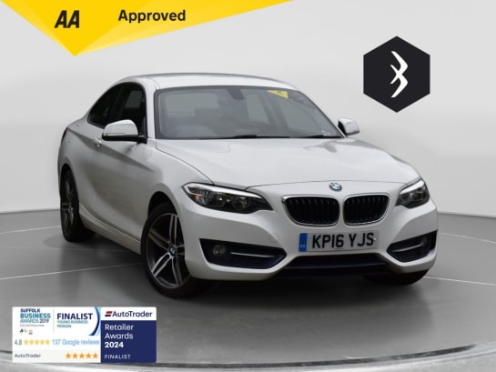 A null BMW 2 SERIES 1.5 218i Sport Coupe 2dr Petrol Manual Euro 6 (s/s) (136 ps) ***128 AA CHEC