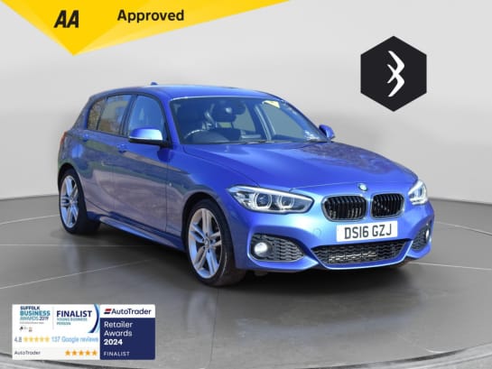 A 2016 BMW 1 SERIES 120D XDRIVE M SPORT