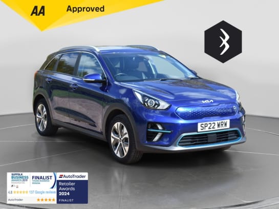 A null KIA NIRO 39kWh 2 SUV 5dr Electric Auto (134 bhp) ***128 AA POINT CHECK ***