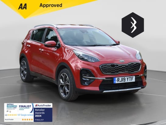 A null KIA SPORTAGE 1.6 CRDi GT-Line SUV 5dr Diesel DCT Euro 6 (s/s) (134 bhp) ***128 AA POINT
