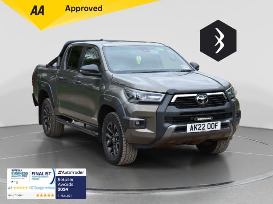 A null TOYOTA HI-LUX 2.8 D-4D Invincible X Pickup Double Cab 4dr Diesel Auto 4WD Euro 6 (s/s) (2