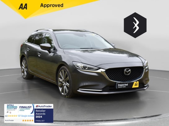 A null MAZDA MAZDA6 2.2 SKYACTIV-D Sport Nav+ Tourer 5dr Diesel Manual Euro 6 (s/s) (150 ps) **