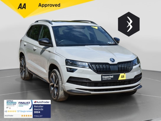 A null SKODA KAROQ 1.5 TSI ACT SportLine SUV 5dr Petrol DSG Euro 6 (s/s) (150 ps) ***128 AA CH