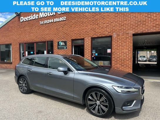 A 2019 VOLVO V60 2.0 D4 Inscription Estate 5dr Diesel Manual Euro 6 (s/s) (190 ps) Front and