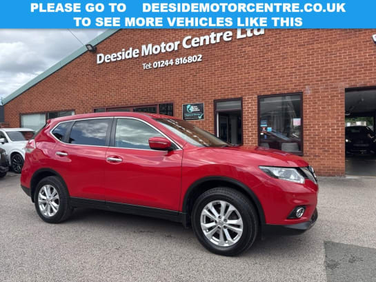 A 2017 NISSAN X-TRAIL 1.6 dCi Acenta SUV 5dr Diesel Manual Euro 6 (s/s) (130 ps) Front and rear p