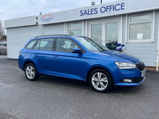 A 2019 SKODA FABIA SE TSI