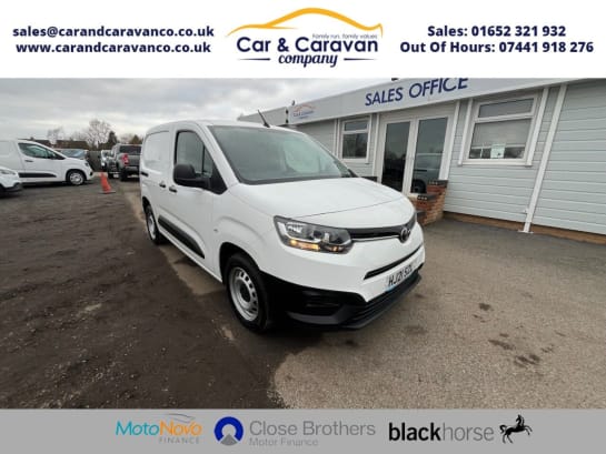 A null TOYOTA PROACE CITY 1.5 BlueHDi Active Short Panel Van 5dr Diesel Manual SWB Euro 6 (s/s) (100