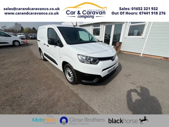 A null TOYOTA PROACE CITY 1.5 BlueHDi Active Short Panel Van 5dr Diesel Manual SWB Euro 6 (s/s) (100