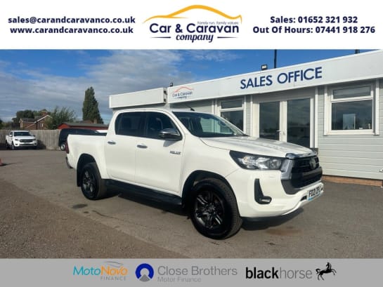 A 2021 TOYOTA HI-LUX 2.4 D-4D Icon Pickup Double Cab 4dr Diesel Auto 4WD Euro 6 (s/s) (150 ps) F