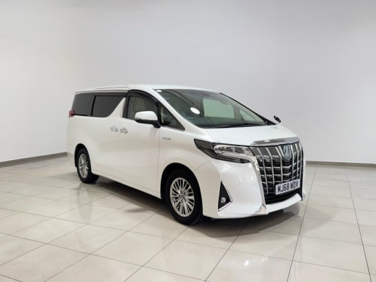 A 2019 TOYOTA ALPHARD 2.5 Hybrid ULEZ Euro 6 7 Seats Auto NATIONWIDE DELIVERY