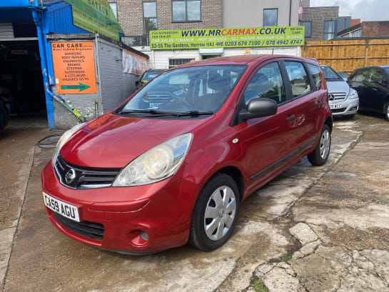 A 2009 NISSAN NOTE 1.6 16V Visia Hatchback 5dr Petrol Auto Euro 4 (110 ps)