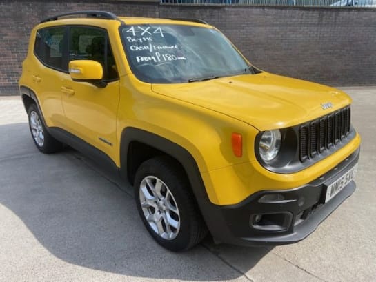 A null JEEP RENEGADE 2.0 MultiJetII Longitude SUV 5dr Diesel Manual 4WD Euro 6 (s/s) (140 ps)