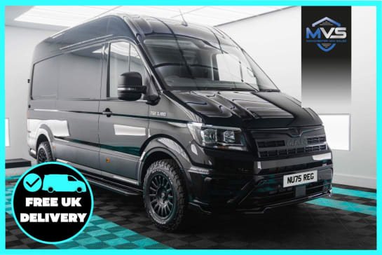 A null MAN TGE 2.0 FWD MWB HIGH ROOF MCR EDITION 180BHP AUTO - DIGITAL DASH