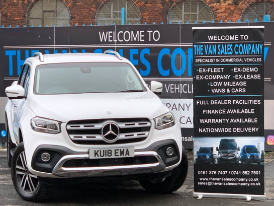 A null MERCEDES-BENZ X-CLASS 2.3 CDI POWER PICKUP DOUBLE CAB 4DR DIESEL AUTO 4MATIC EURO 6 (190 PS) NAV