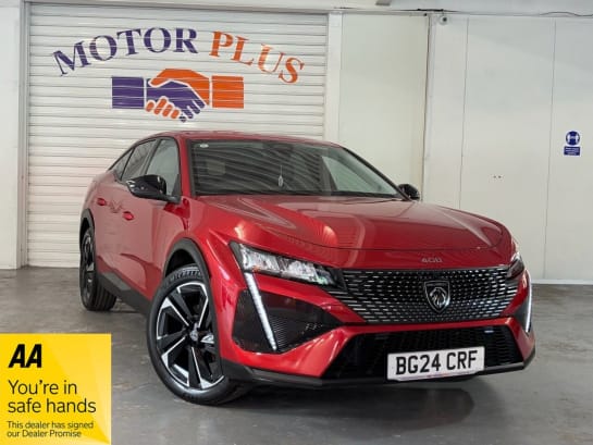 A 2024 PEUGEOT 408 1.2 PureTech Allure Fastback 5dr Petrol EAT Euro 6 (s/s) (130 ps) Visit Ove