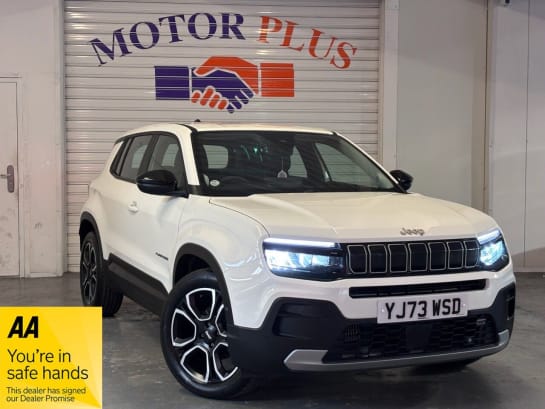 A 2024 JEEP AVENGER 1.2 Turbo Altitude+ SUV 5dr Petrol Manual Euro 6 (s/s) (100 ps) Visit Over