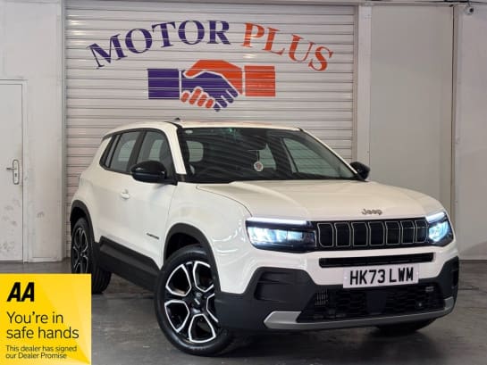A 2024 JEEP AVENGER 1.2 Turbo Altitude+ SUV 5dr Petrol Manual Euro 6 (s/s) (100 ps) Visit Over
