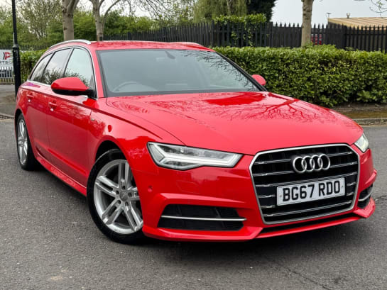 A 2017 AUDI A6 AVANT TDI ULTRA S LINE