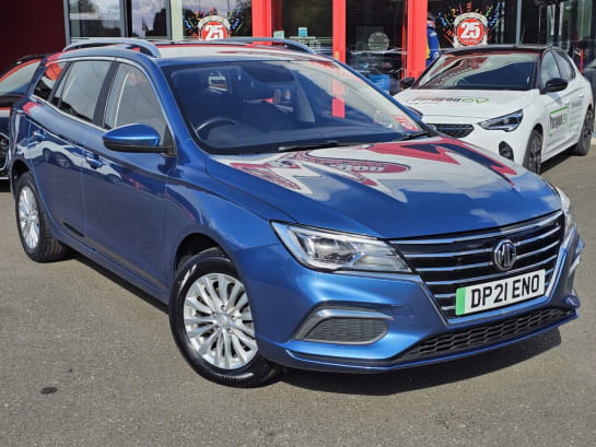 A 2021 MG MG5 52.5kWh Exclusive Estate 5dr Electric Auto (156 ps)