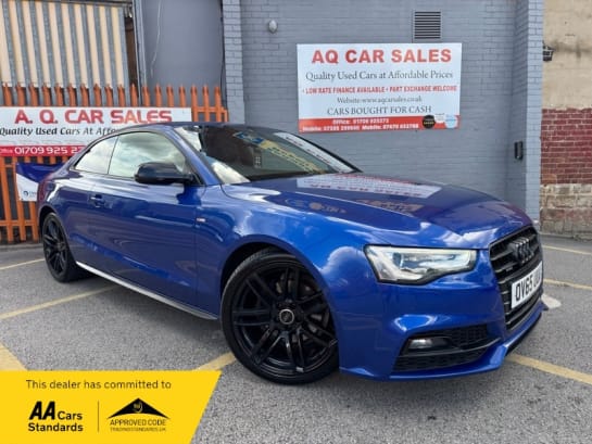 A 2015 AUDI A5 TDI QUATTRO S LINE BLACK EDITION PLUS