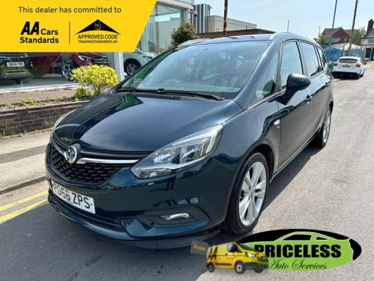 A null VAUXHALL ZAFIRA TOURER 1.4 SRI NAV 5d 138 BHP