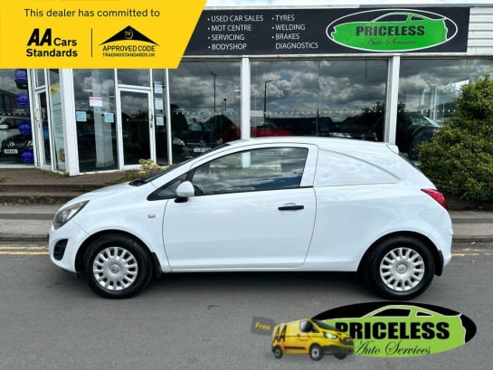 A 2014 VAUXHALL CORSA VAN 1.2 CDTI ECOFLEX 74 BHP