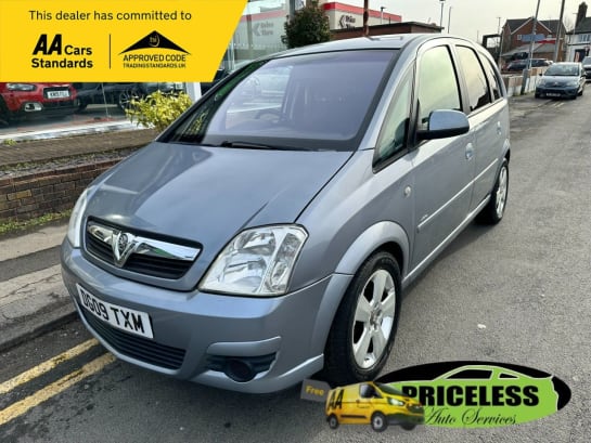 A null VAUXHALL MERIVA 1.4i 16v Active MPV 5dr Petrol Manual (148 g/km, 89 bhp)