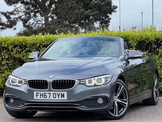 A null BMW 4 SERIES 2.0 420d Sport Convertible 2dr Diesel Auto Euro 6 (s/s) (190 ps) (Mineral G