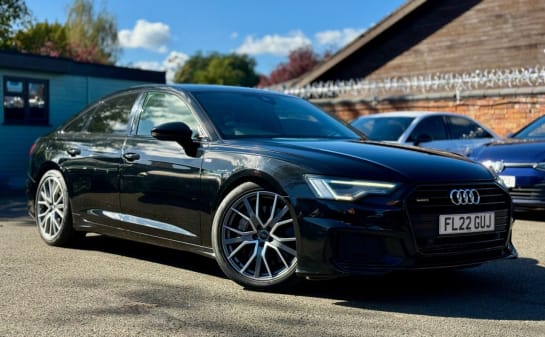 A 2022 AUDI A6 SALOON 2.0 TFSIe 50 Black Edition Saloon 4dr Petrol Plug-in Hybrid S Tronic quattr