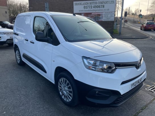 A null TOYOTA PROACE CITY 1.5 BLUEHDi ICON SHORT PANEL VAN 5DR DIESEL MANUAL SWB EURO 6