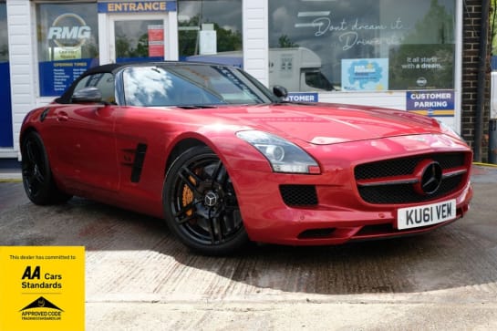 A 2011 MERCEDES SLS SLS AMG ROADSTER