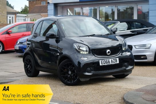A 2016 SMART FORTWO COUPE EDITION BLACK