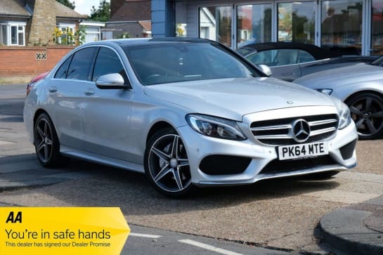 A 2014 MERCEDES C CLASS C220 BLUETEC AMG LINE PREMIUM