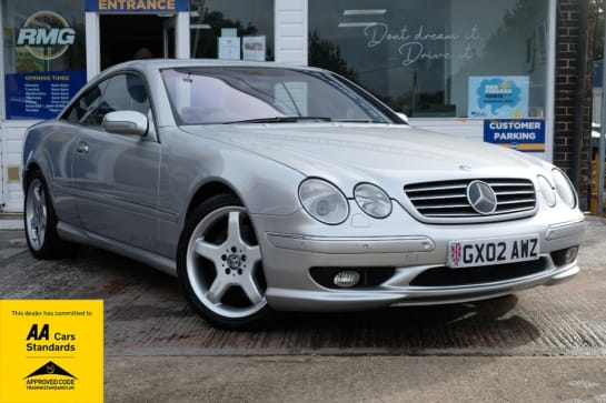 A 2002 MERCEDES-BENZ CL 5.4 CL55 AMG 2d 360 BHP Very low miles / Future classic!