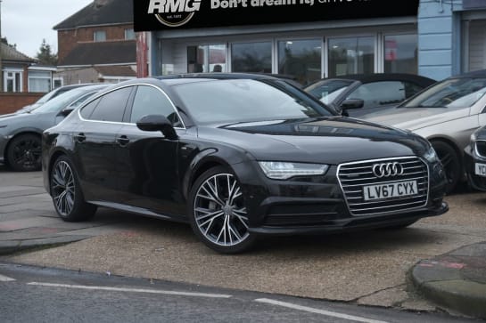 A 2017 AUDI A7 SPORTBACK TDI QUATTRO S LINE BLACK ED