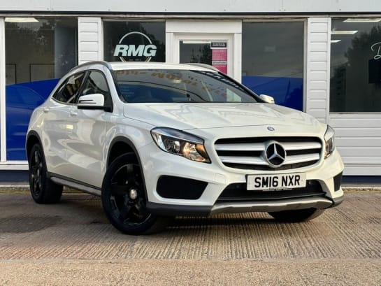 A null MERCEDES-BENZ GLA-CLASS 2.1 GLA 220 D 4MATIC AMG LINE 5d 174 BHP HALF LEATHER TRIM