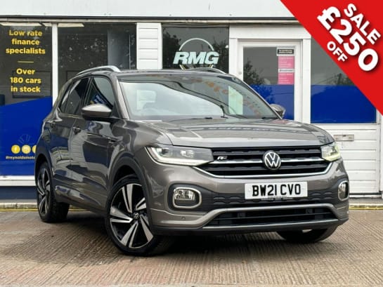 A null VOLKSWAGEN T-CROSS 1.0 R-LINE TSI DSG 5d 109 BHP 2 KEYS / FRESH MOT / SAT NAV