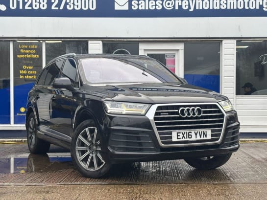 A null AUDI Q7 3.0 TDI V6 S line SUV 5dr Diesel Tiptronic quattro Euro 6 (s/s) (272 ps) FR