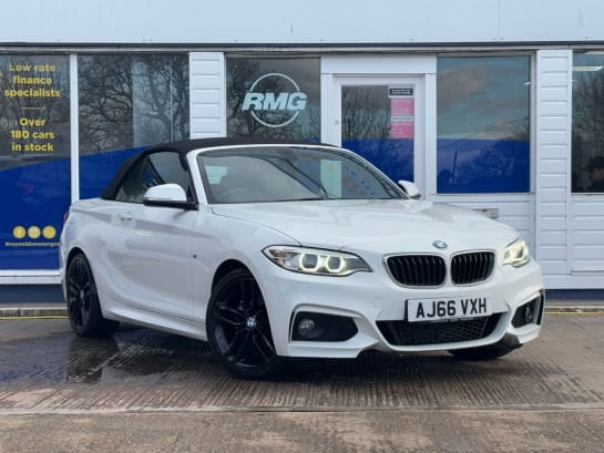 A null BMW 2 SERIES 2.0 218d M Sport Convertible 2dr Diesel Manual Euro 6 (s/s) (150 ps) 2 KEYS