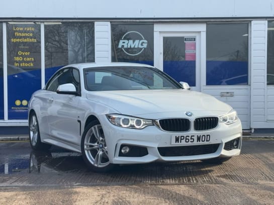 A null BMW 4 SERIES 2.0 420d M Sport Convertible 2dr Diesel Auto Euro 6 (s/s) (190 ps) 2 OWNERS