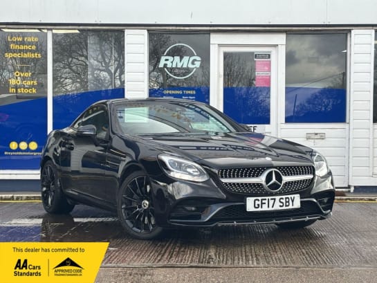 A 2017 MERCEDES-BENZ SLC 2.0 SLC300 AMG Line Convertible 2dr Petrol G-Tronic Euro 6 (s/s) (245 ps) A
