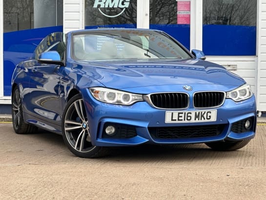 A null BMW 4 SERIES 2.0 420i M Sport Convertible 2dr Petrol Auto Euro 6 (s/s) (184 ps) ULEZ FRE