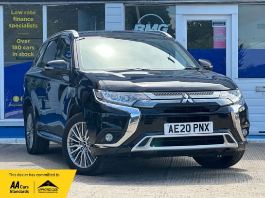 A null MITSUBISHI OUTLANDER 2.4h TwinMotor 13.8kWh Reflex Plus SUV 5dr Petrol Plug-in Hybrid CVT 4WD Eu