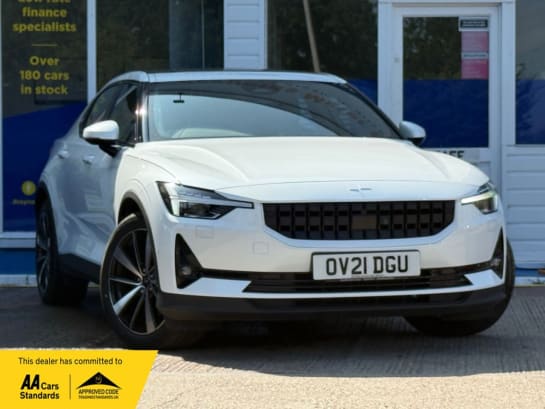 A 2021 POLESTAR POLESTAR 2 Dual Motor 78kWh Long Range Plus Pilot Fastback 5dr Electric Auto 4WDE (408