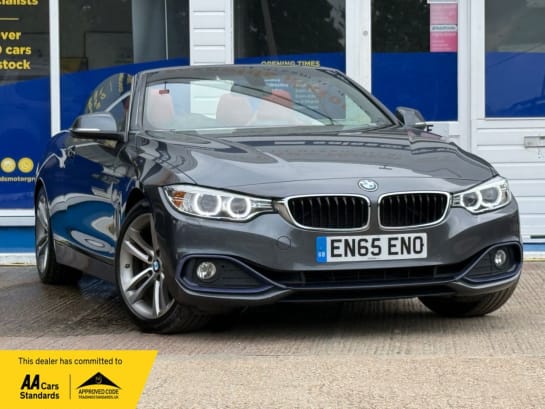 A 2015 BMW 4 SERIES 2.0 428i Sport Convertible 2dr Petrol Manual Euro 6 (s/s) (245 ps) PARKING