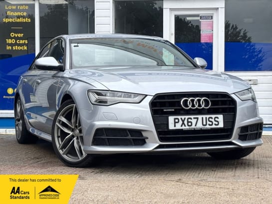 A 2017 AUDI A6 SALOON 2.0 TDI Black Edition Saloon 4dr Diesel S Tronic quattro Euro 6 (s/s) (190