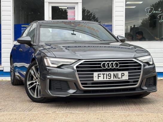 A 2019 AUDI A6 SALOON 2.0 TDI 40 S line Saloon 4dr Diesel S Tronic Euro 6 (s/s) (204 ps) LOW MILE