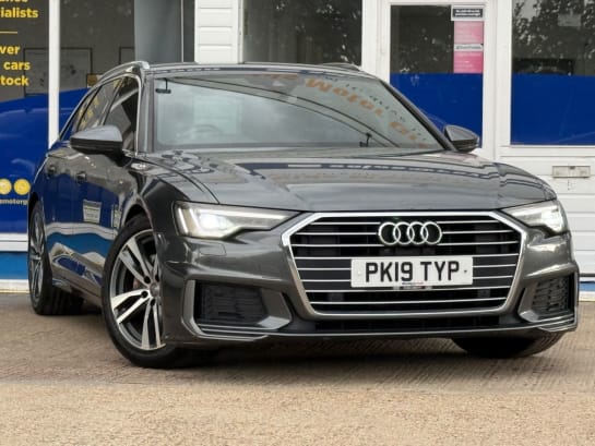 A 2019 AUDI A6 AVANT 2.0 TDI 40 S line Estate 5dr Diesel S Tronic Euro 6 (s/s) (204 ps) HDD NAV