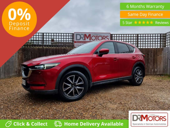 A null MAZDA CX-5 2.0 SKYACTIV-G Sport Nav SUV 5dr Petrol Manual Euro 6 (s/s) (165 ps) SAT NA